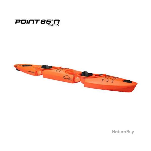 Kayak Point 65N Martini GTX Duo Sit-On-Top Modulable Orange 2 places