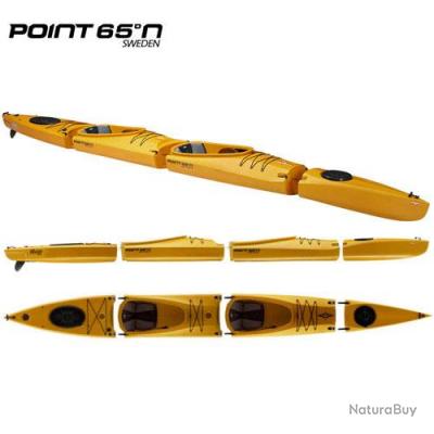 Kayak Point 65°N Mercury Duo Sit-On-Top Modulable Jaune 2 places