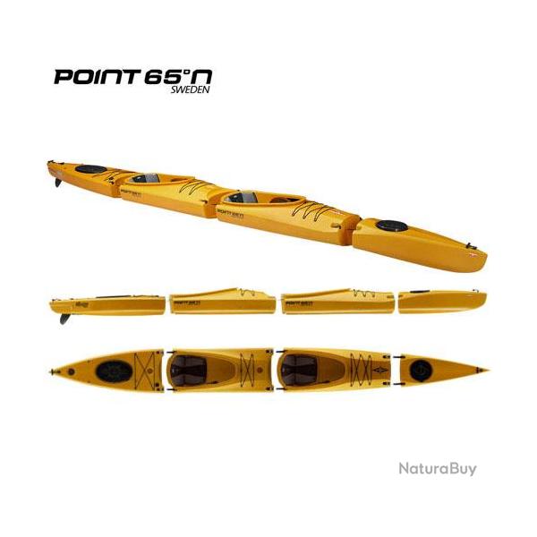 Kayak Point 65N Mercury Duo Sit-On-Top Modulable Jaune 2 places
