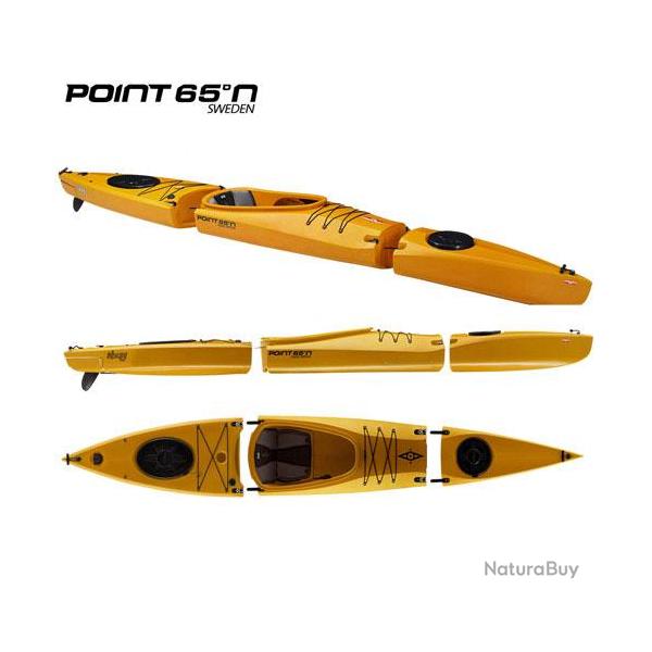 Kayak Point 65N Mercury Solo Sit-On-Top Modulable Jaune 1 place