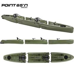 Kayak Point 65°N Mojito Angler Duo Sit-On-Top Modulable Vert 2 places
