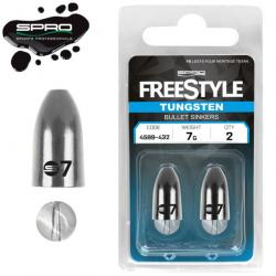 Plomb Balle Spro Freestyle Bullet Sinker Tungsten + Perle