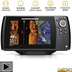 Sondeur GPS Humminbird Helix 7 G4 CHIRP SI Sonde TA 140/240kHz