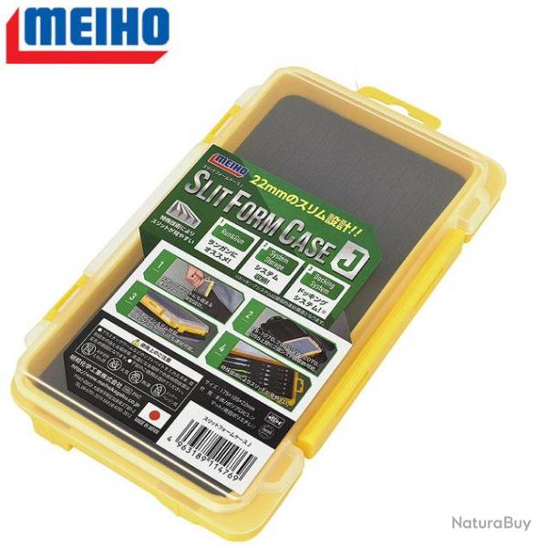 Bote Meiho Slit Form Case C J Yellow