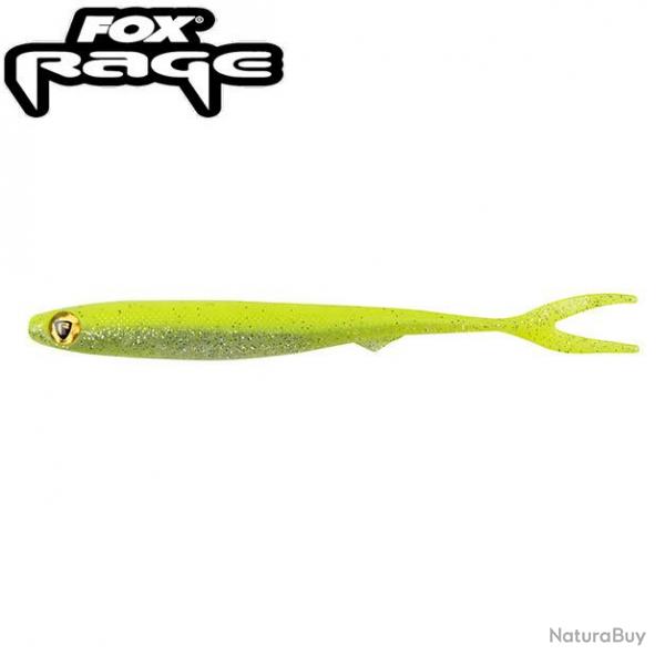 Leurre Slick Finesse Fox Rage UV 9 cm Chartreuse ayu