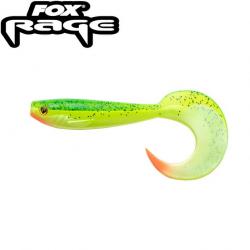 Leurre Pro Grub Fox Rage UV 16cm Lemon tiger