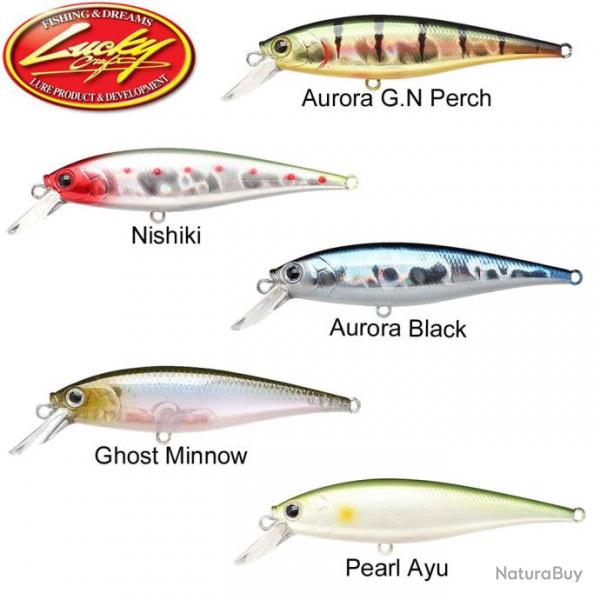 Leurre Lucky Craft Pointer 78 - 7,8cm Ghost minnow