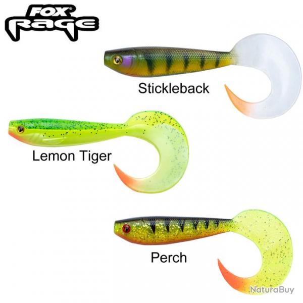 Leurre Pro Grub Fox Rage UV 12cm Perch