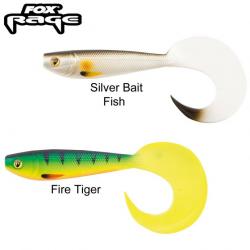 DESTOCKAGE ! Leurre Pro Grub Fox Rage 10cm Fire Tiger