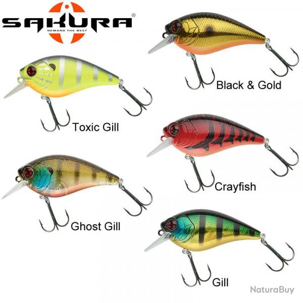 DESTOCKAGE ! Leurre SK Crank 1.5 Sakura 60mm 12.1g Crayfish