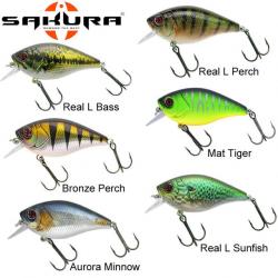 Leurre Bomba Crank Sakura 60 F 60mm 13.5g Bronze Perch