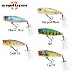 Leurre Pop'n Dog Sakura 70 F 70mm 9g Electric Shad