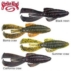 Leurre Rage Bug Strike King 10cm  Summer craw