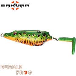 Leurre Bubble Frog Sakura 70 F 70mm 19.5g Tiger Frog