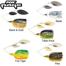 Leurre Spinnerbait Fox Rage 10g Black & gold