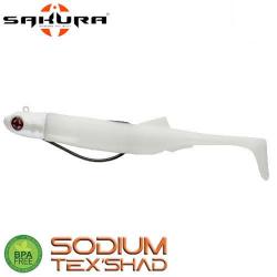 Leurre Sodium Texshad 120 Sakura 120mm Jighead 15g Pearl white