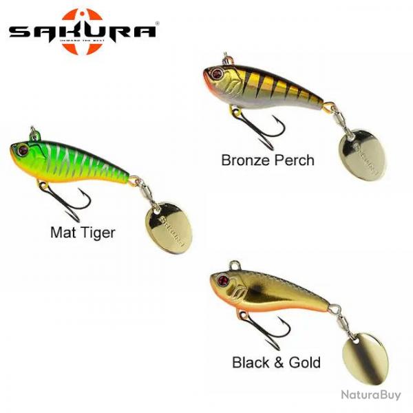 Leurre Tailspin 21 Sakura 39mm 21g Bronze Perch