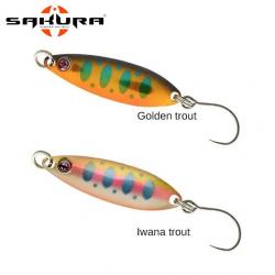 Leurre Skoon Fat Area Sakura 40mm 4.9g Golden Trout