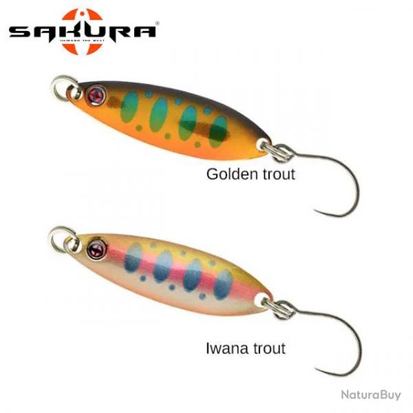 Leurre Skoon Fat Area Sakura 40mm 4.9g Golden Trout