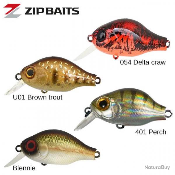 Leurre B Switcher Zip Baits 1.0 No Rattle 4,5cm U01 Brown Trout