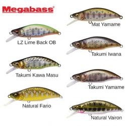 Leurre Great Hunting 51 Humpback Megabass 5,1cm Lime Back OB