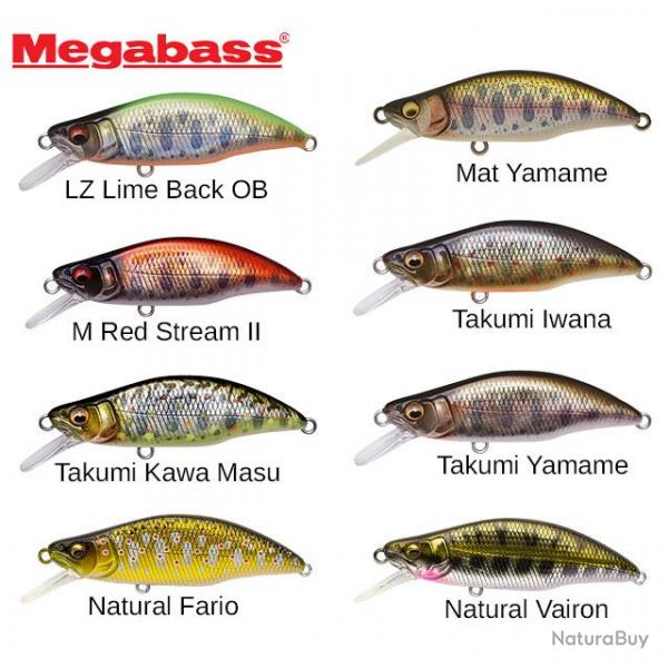 Leurre Great Hunting 64 Humpback Megabass 6,4cm Lime Back OB