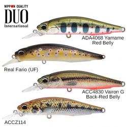 Leurre Rozante Duo Realis 77SP - 7,7cm ACC4830 Vairon Green Back-Red Belly