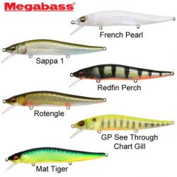 Leurre Vision 110 FW Suspending Megabass 11cm French Pearl