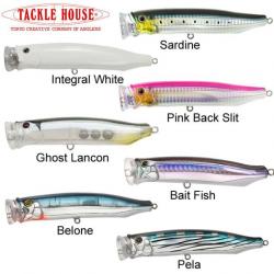 Leurre Feed Popper FP 120 Tackle House 12cm Integral white