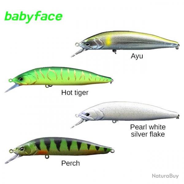 Leurre Babyface M100SR-SP 10cm Perch