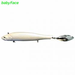 Leurre Babyface SM-135S - 50G - 13,5cm Pearl White Silver Flake