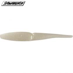 Leurre One Up Slug 4 Sawamura 10cm Silky white