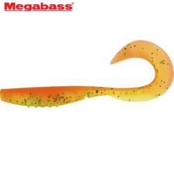 Leurre X Layer Curly 7" Megabass (les 4) - 17cm Orange chart