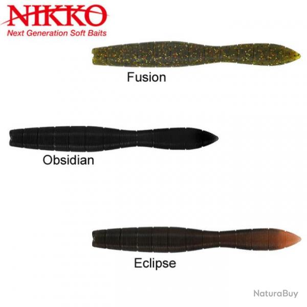 Leurre Zaza Leech Nikko 9,6cm Obsidian