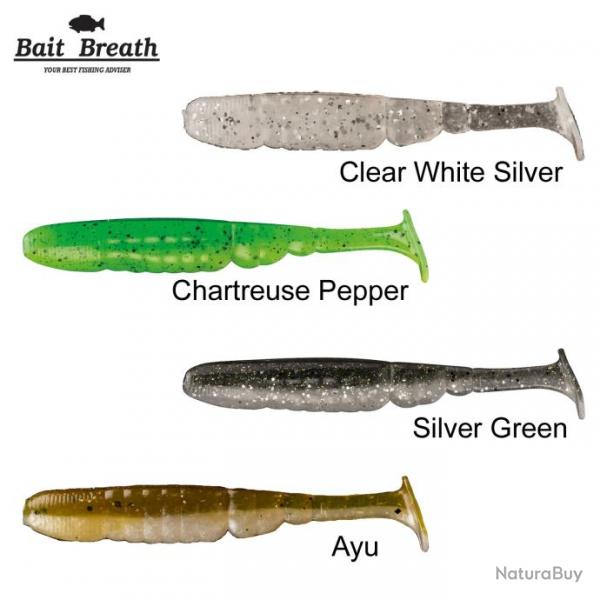 Leurre TT SHAD 3.2 Bait Breath 8,1cm Chartreuse Pepper