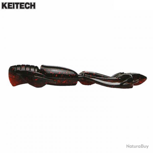 Leurre Crazy Flapper 3.6 - Keitech 9,15cm Black Cherry