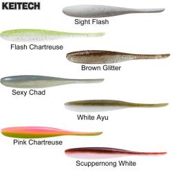 Leurre Keitech Shad impact 2 -5 cm Sight Flash