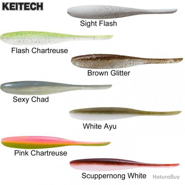 Leurre Keitech Shad impact 2 -5 cm Sexy chad