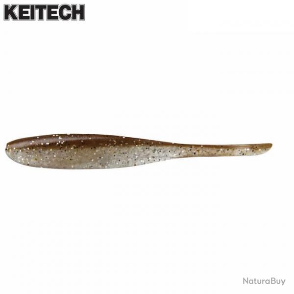 Leurre Keitech Shad impact 2 -5 cm Brown Glitter