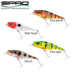 DESTOCKAGE ! Leurre Pikefighter Spro Triple Jointed MW145 52g - 14.5cm Perch