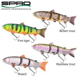 Leurre BBZ-1 Swimbait Spro UV 6' Slow Sink - 15cm Rainbow trout