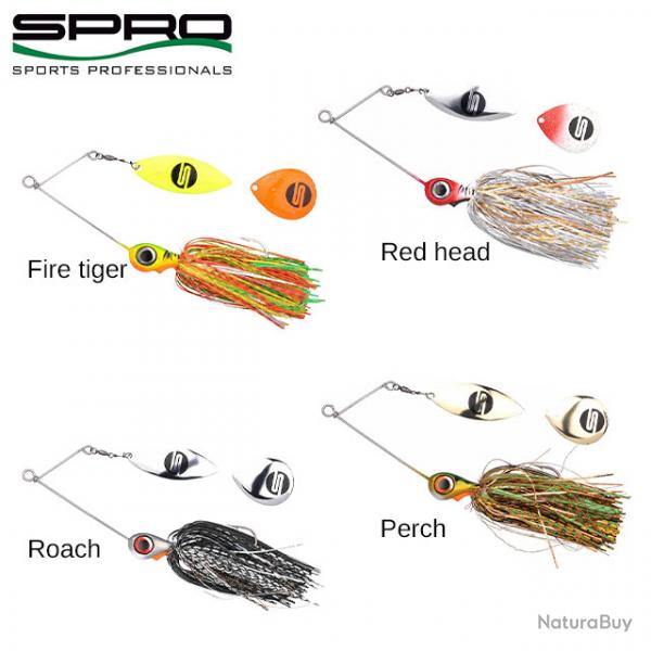 DESTOCKAGE ! Leurre Iris Ambush Spro Spinnerbait RH 18cm 28g Red Head