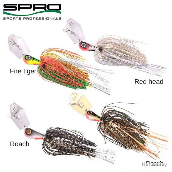 Leurre Chatterbait Iris Spro Thrillseeker 4/0 14g Fire Tiger