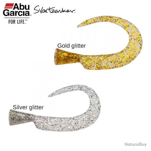 Leurre Svartzonker McMy Tail Spare Tail Abu Garcia Silver Glitter