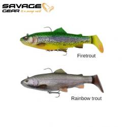 Leurre 4D Line Thru Pulse Savage Gear Tail Trout 16CM 51G Slow Sink Brown trout