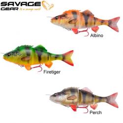 Leurre 4D Line Thru Savage Gear Perch 17CM 63G Slow Sink Firetiger