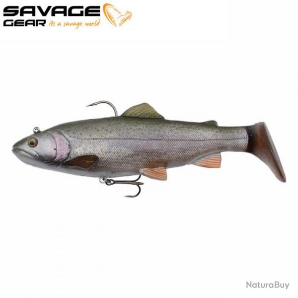Leurre 4D Trout Rattle Savage Gear 12.5CM 35G Medium Sink Rainbow trout