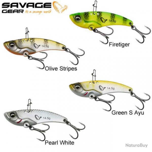 Leurre VIB Blade Savage Gear 4.5CM 8.5G Sinking  Pearl white