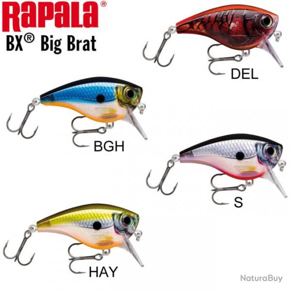 Leurre Bx Big Brat Rapala BXBB06 7cm BGH