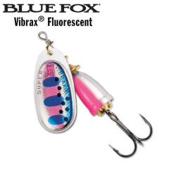 Leurre Vibrax Fluo Blue Fox 1 4g RT